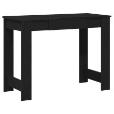 vidaXL fekete szerelt fa íróasztal 100x45x75 cm (860428) íróasztal