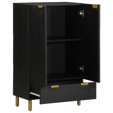 vidaXL fekete szerelt fa magasszekrény 60 x 33 x 100 cm (4017678) bútor