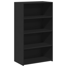vidaXL fekete szerelt fa magasszekrény 70 x 41 x 124 cm (846405) bútor
