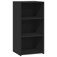 vidaXL fekete szerelt fa tálalószekrény 45 x 41 x 93 cm (846356) bútor
