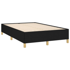 vidaXL fekete szövet ágykeret 120 x 190 cm (3269640) ágy és ágykellék