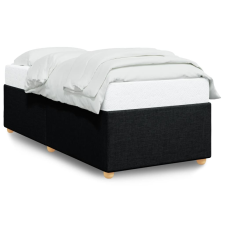 vidaXL fekete szövet ágykeret 80 x 200 cm ágy és ágykellék