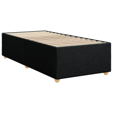 vidaXL fekete szövet ágykeret 80 x 200 cm (3284689) ágy és ágykellék