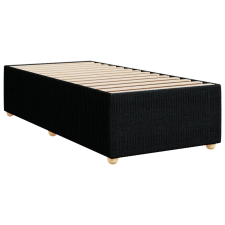 vidaXL fekete szövet ágykeret 90x190 cm (3284902) ágy és ágykellék