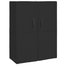 vidaXL fekete szövet cipősszekrény 60 x 28 x 90 cm (337261) bútor