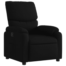 vidaXL fekete szövet dönthető fotel (373412) bútor
