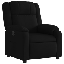 vidaXL fekete szövet dönthető fotel (373538) bútor