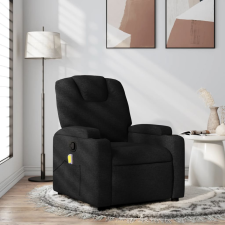 vidaXL fekete szövet dönthető masszázsfotel masszázsfotel