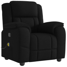 vidaXL fekete szövet dönthető masszázsfotel (4015712) masszázsfotel