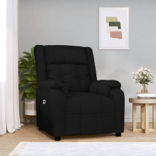 vidaXL fekete szövet felállást segítő fotel bútor