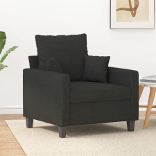 vidaXL fekete szövet kanapéfotel 60 cm bútor