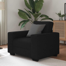 vidaXL fekete szövet kanapéfotel 60 cm bútor