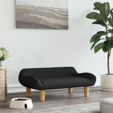 vidaXL fekete szövet kutyaágy 70 x 40 x 24 cm szállítóbox, fekhely kutyáknak