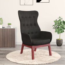vidaXL fekete szövet pihenőfotel bútor