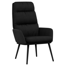 vidaXL fekete szövet pihenőfotel (341125) bútor