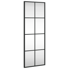 vidaXL fekete téglalap alakú vas fali tükör 30 x 80 cm (358642) bútor
