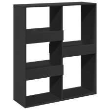 vidaXL fekete térelválasztó könyvszekrény 100 x 33 x 115 cm (854509) bútor