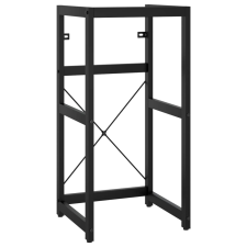 vidaXL fekete vas fürdőszobai mosdókagylókeret 40 x 38 x 83 cm (338499) fürdőszoba bútor