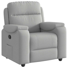 vidaXL felhőszürke szövet dönthető fotel (4015689) bútor