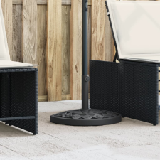 vidaXL Félkör alakú napernyőtalp rúdhoz Ø38 / 48 mm 9 kg kerti bútor