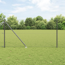 vidaXL Fennsíkos oszlopok hegyekkel 52 db Ø32 mm 160 cm Galvanizált acél kerti bútor