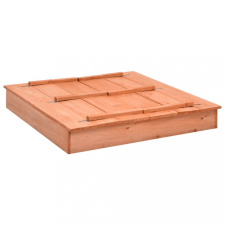vidaXL fenyőfa homokozó 95 x 90 x 15 cm homokozó