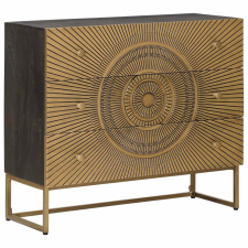 vidaXL Fiókos szekrény fiókkal Bronz 75 x 30 x 65 cm bútor