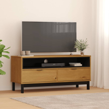 vidaXL FLAM tömör fenyőfa TV-szekrény 110 x 40 x 50 cm bútor
