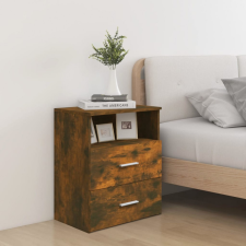 vidaXL füstös tölgy színű éjjeliszekrény 50 x 32 x 60 cm bútor