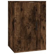 vidaXL füstös tölgy színű fali TV-szekrény 40x34,5x60 cm (816666) bútor