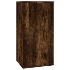 vidaXL füstös tölgy színű fali TV-szekrény 40x34,5x80 cm (816677) bútor
