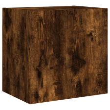 vidaXL füstös tölgy színű szerelt fa fali TV-szekrény 40,5x30x40 cm (836904) bútor