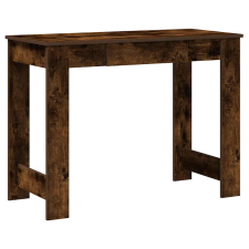 vidaXL füstös tölgy színű szerelt fa íróasztal 100x45x75 cm (860431) íróasztal