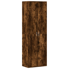 vidaXL füstös tölgy színű szerelt fa magasszekrény 60 x 35 x 180 cm bútor