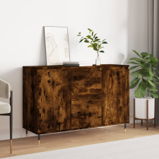 vidaXL füstös tölgy színű szerelt fa tálalószekrény 104 x 35 x 70 cm bútor