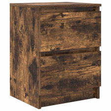 vidaXL füstös tölgy színű szerelt fa TV-szekrény 40x35x54 cm (861773) bútor