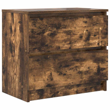 vidaXL füstös tölgy színű szerelt fa TV-szekrény 60x35x54 cm (861782) bútor