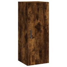 vidaXL füstös tölgyszínű fali szekrény 34,5x34x90 cm (828865) bútor