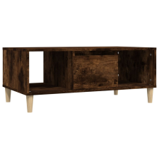 vidaXL füstös tölgyszínű fatermék dohányzóasztal 90x50x36,5 cm (821065) bútor