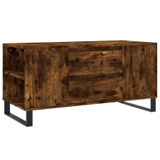 vidaXL füstös tölgyszínű műfa dohányzóasztal 102x44,5x50 cm (831009) bútor