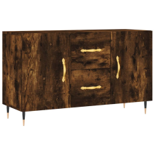 vidaXL füstös tölgyszínű műfa tálalószekrény 100 x 36 x 90 cm (828153) bútor