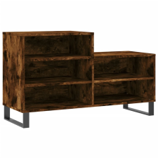 vidaXL füstös tölgyszínű szerelt fa cipősszekrény 102 x 36 x 60 cm (831401) bútor