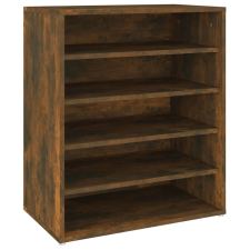 vidaXL füstös tölgyszínű szerelt fa cipősszekrény 60 x 35 x 70 cm (816014) bútor