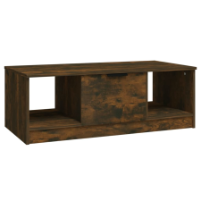 vidaXL füstös tölgyszínű szerelt fa dohányzóasztal 102 x 50 x 36 cm (817078) bútor