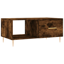 vidaXL füstös tölgyszínű szerelt fa dohányzóasztal 90 x 50 x 40 cm (829201) bútor