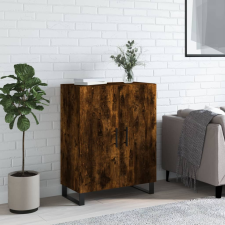 vidaXL füstös tölgyszínű szerelt fa tálalószekrény 69,5 x 34 x 90 cm bútor