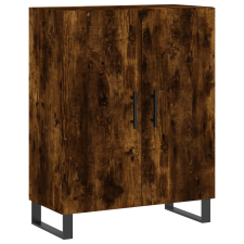 vidaXL füstös tölgyszínű szerelt fa tálalószekrény 69,5 x 34 x 90 cm (827753) bútor