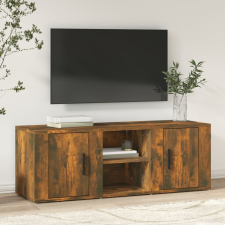 vidaXL füstös tölgyszínű szerelt fa TV-szekrény 100x31,5x35 cm bútor