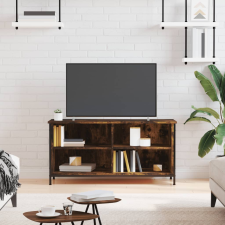 vidaXL füstös tölgyszínű szerelt fa TV-szekrény 100x40x50 cm bútor
