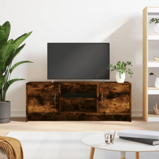 vidaXL füstös tölgyszínű szerelt fa TV-szekrény 102x30x37,5 cm bútor